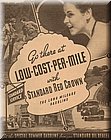 Standard Red Crown gasoline ad - July 1938
